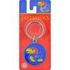 Hillman University of Kansas Metal Silver Decorative Key Chain (Pack of 3).