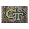 Georgia Tech Camo Camo Rubber Scraper Door Mat
