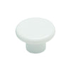 Amerock Allison Round Cabinet Knob 1-1/4 in. Dia. 13/16 in. White 1 pk (Pack of 25)