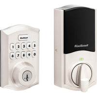 HC620 TRL ZW700 15 SMT RCALFD BP Traditional Home Connect Deadbolt - Satin Nickel