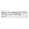 Plum Organics Baby Food - Organic -Pumpkin and Banana - Stage 2 - 6 Months and Up - 3.5 .oz - Case of 6