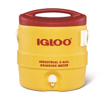 Igloo Industrial Red/Yellow 10 gal Water Cooler - Deal of The Week
