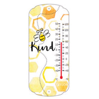 Taylor Bee Kind Dial Thermometer Plastic Multicolored 8 in. (Pack of 6)