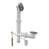 Plumb Pak 1-1/2 in. D Polished Chrome Plastic Triplever Bath Drain - Deal of The Week