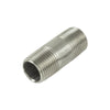 B&K Proline Niple de acero inoxidable MIP de 1/2 pulg. X MIP D de 1/2 pulg., 2 pulg. de largo