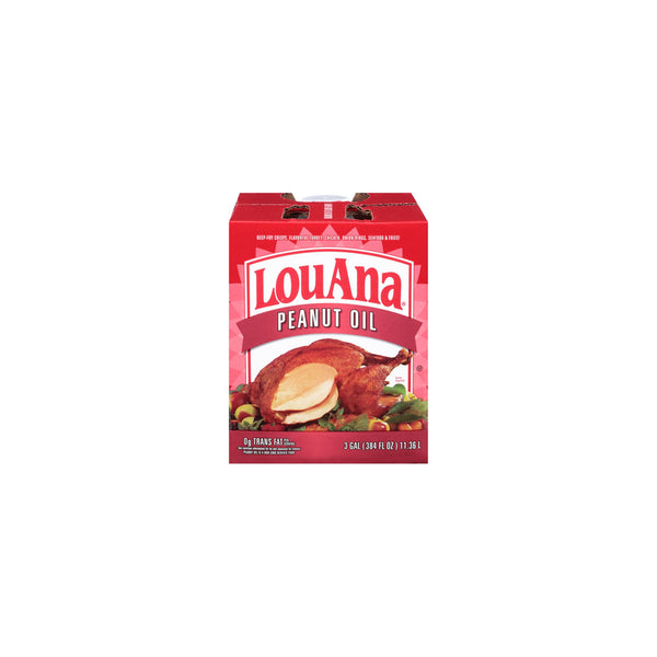 LouAna Peanut Frying Oil 3 gal Boxed - Open Box