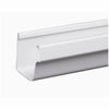 Amerimax 5 in. H x 5 in. W x 120 in. L White Vinyl Gutter (Pack of 8)