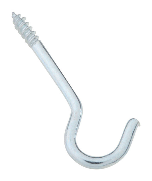 National Hardware Zinc-Plated Silver Steel 1-5/16 in. L Ceiling Hook 1 pk