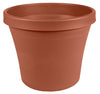 Bloem TerraPot 10.7 in. H X 12 in. D Resin Planter Terracotta Clay