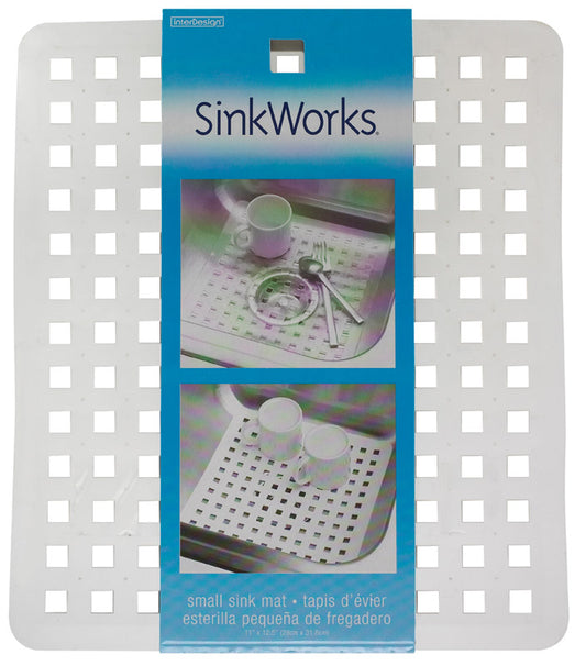 iDesign SinkWorks Clear PVC Sink Mat