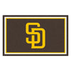 MLB - San Diego Padres 4ft. x 6ft. Plush Area Rug