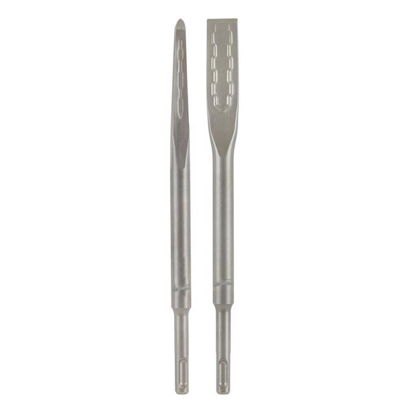 Milwaukee Sledge 10 in. L Forged Steel Chisel Bit SDS-Plus Shank 2 pc