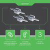 Square D QO 120/240 amps Plug In Handle Ties