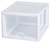 Sterilite 23108004 27 Quart Clear Stacking Drawer (Pack of 4)