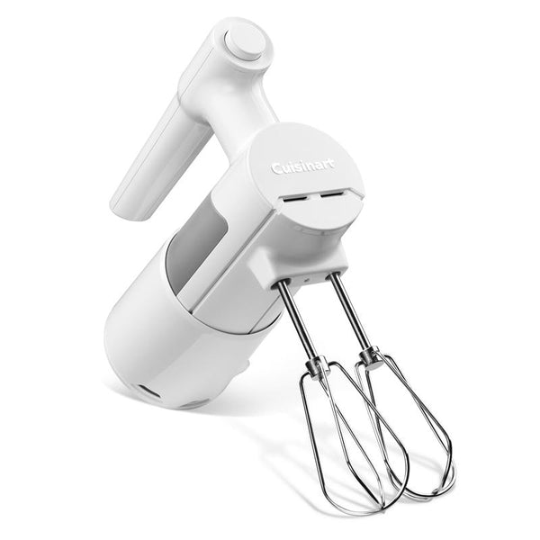 Mezcladora manual de alimentos Cuisinart blanca, 5 velocidades