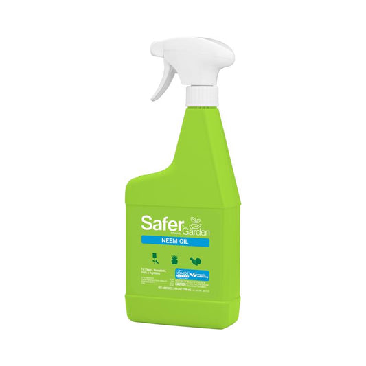 Safer Brand Neem Oil Organic Liquid Insect Killer 32 oz (Pack of 6).