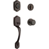 Kwikset SmartKey Belleview Venetian Bronze Handleset Right or Left Handed