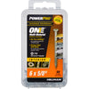 Hillman POWERPRO ONE No. 6 X 5/8 in. L Star Flat Head Multi-Material Screw 50 pk - Deal of The Week