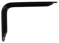 Knape & Vogt John Sterling Black Steel Bracket 12 Ga. 8 in. L 125 lb. (Pack of 20)