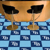 MLB - Tampa Bay Rays Team Carpet Tiles - 45 Sq Ft.