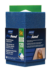 Norton ProSand 4.5 in. L X 2.75 in. W X 2.75 in. 120 Grit Medium Corner Sanding Sponge - Deal of The Week
