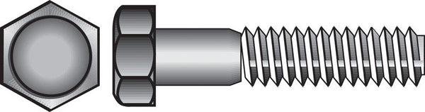 Hillman 7/16 in. D X 2-1/2 in. L Zinc Plated Steel Hex Bolt 50 pk Hillman 7/16 in. D X 2-1/2 in. L Zinc Plated Steel Hex Bolt 50 pk