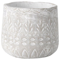 Sullivans Gray Cement 6.5 in. H Planter (Pack of 6)