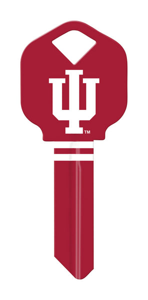 Llave en blanco universal para casa/oficina de la Universidad de Indiana Hillman, paquete de 6.
