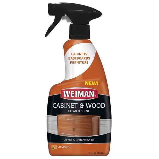 Weiman Cabinet & Wood Cleaner 16 oz. Spray (Pack of 6)