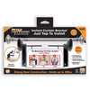 TAP BRACKET As Seen On TV Black Steel Curtain Bracket 30 lb.