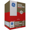 GE Advanced Almond Silicone 2 Kitchen and Bath Caulk Sealant 2.8 oz (Pack of 12)