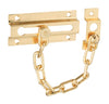 National Hardware 4 in. L Bright Brass Steel Door Chain Lock
