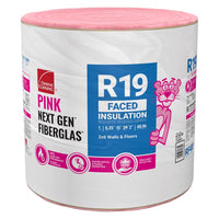 Owens Corning 15 in. W X 470 in. L X 6.25 in. 19 Kraft Faced Fiberglass Insulation Roll 48.96 sq ft