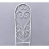 Living Accents 24 in. H White Steel Trellis - Deal of The Week