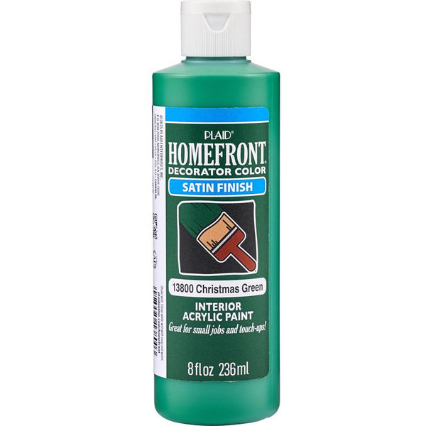 Homefront Christmas Green Craft Paint Interior 8 oz (Pack of 3)