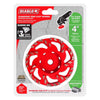 Diablo 4 in. D X 5/8-11 in. Masonry Cup Wheel