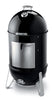Weber Smokey Mountain Cooker  Charcoal Smoker  Black Porcelain-Steel, Ideal for Low & Slow BBQ