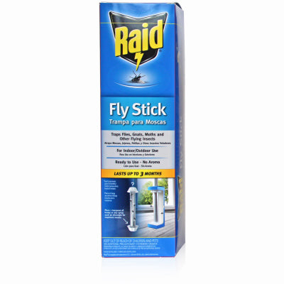 Raid Odorless Fly Trap Stick 0.1 lbs. (Pack of 6)