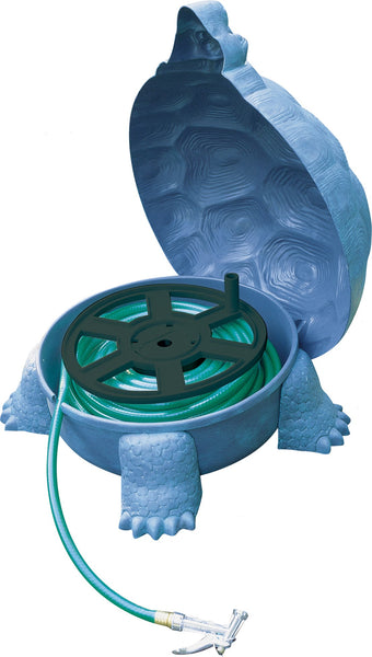 Emsco Group 1561 - Escondedor de mangueras para jardín con forma de tortuga y carretel