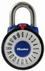 Master Lock 2.125 in. W Metal 3-Dial Combination Padlock