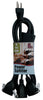 Conntek Indoor 6 ft. L Black 1 to 3 Outlet Cord 14/3 SJT 18/3 SVT