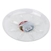 Bond CVS010HD 10" Heavy Duty Clear Plastic Saucers (Pack of 24)