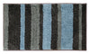 InterDesign  34 in. L x 21 in. W Blue  Microfiber Polyester  Bath Spa Rug