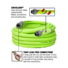 Legacy Flexzilla SwivelGrip 5/8 in. D X 50 ft. L Heavy Duty Premium Grade Garden Hose