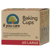 If You Care Brown Paper Baking Cups (Pack of 24)