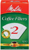 Melitta 6 cups White Cone Coffee Filter 100 pk