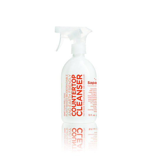 Sapadilla Grapefruit & Bergamot Scent Organic Countertop Cleanser Spray 16 oz. (Pack of 6)