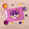 Plus Plus Puzzle By Number Kitten Puzzle Polyethylene Multicolored 500 pc