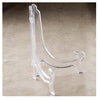 Tripar Clear Acrylic Plate Stand 7 H x 10 W in. (Pack of 6)
