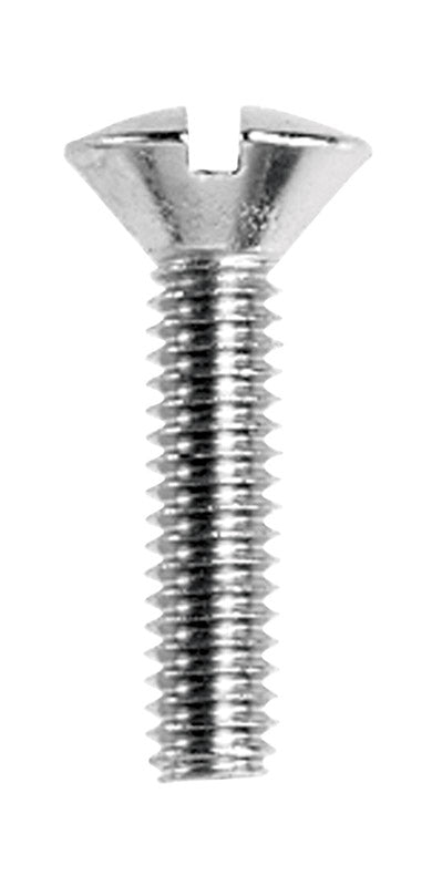 Danco No. 8-32 x 3/4 in. L Slotted Oval Head Brass Faucet Handle Screw 1 pk (Pack of 5)